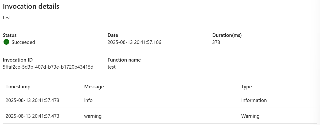 Simple Test With Log