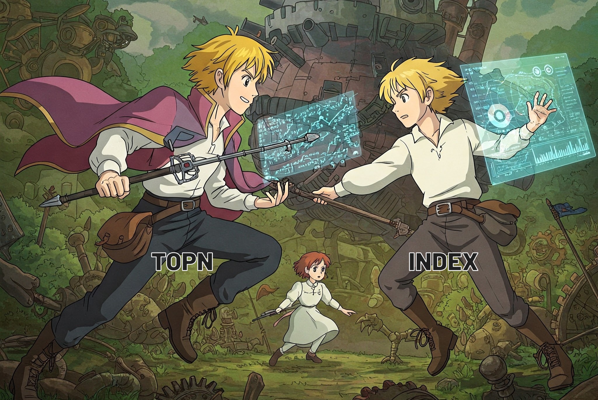TOPN vs INDEX
