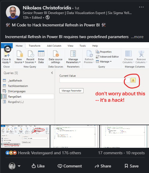 Keeping Power BI Incremental Refresh Up To Date